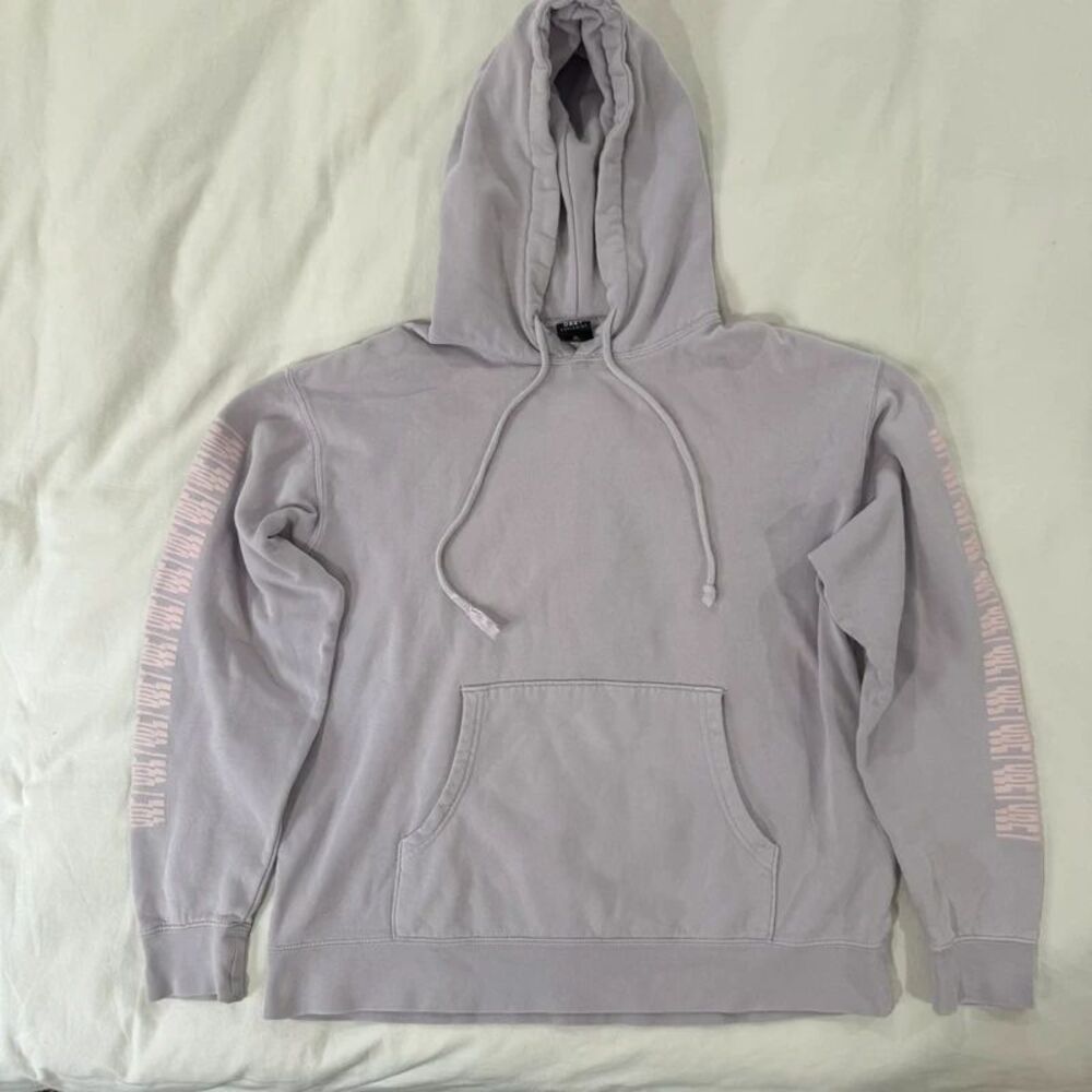 Obey Worldwide Medium Purple Hoodie Hooded Sweatshirt Pullover